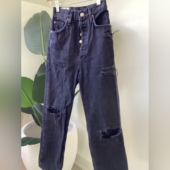 Agolde 90’s Crop - Picture 2 of 7